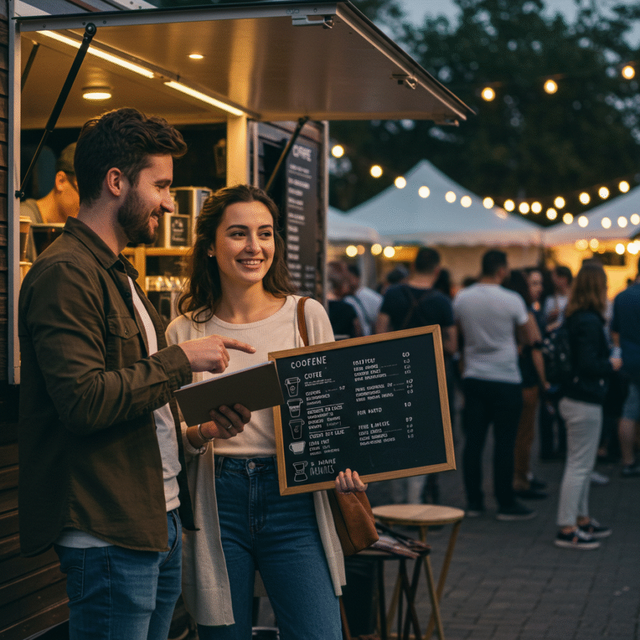 Booking & Menu Selection